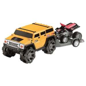 Little Tikes Hummer H2 Hauler with Off Road ATV Toys 