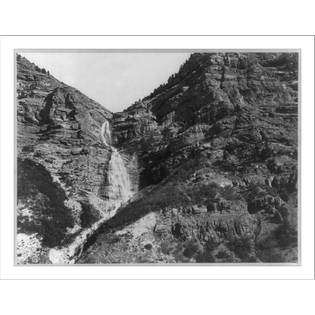 Library Images Historic Print (M) Provo Fall, Utah / T. H. OSullivan 