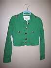 LUELLA for TARGET Green Cropped Military Jacket sz M