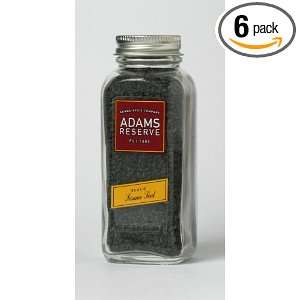 Adams Extracts Sesame Seed, Black, 2.75 Ounce Glass Jar (Pack of 6 