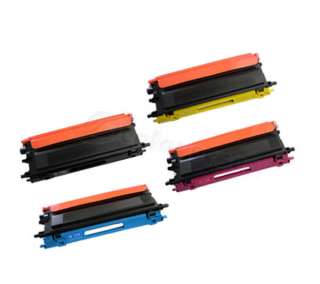 4PK Toner Cartridge Set Fits Brother TN115 HL4040CDW MFC 9840CDW Black 