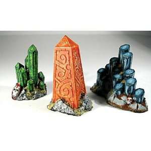  28mm Fantasy Terrain Rock Outcrops Toys & Games
