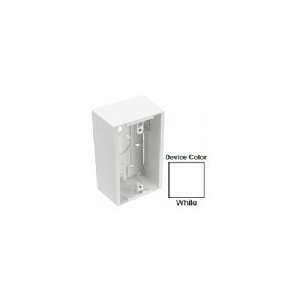  Leviton 42777 1WA BACKBOX S/G 1.89 WHT