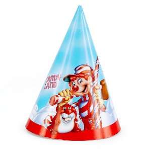  Candy Land Cone Hats (8) Party Supplies Toys & Games