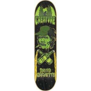  Creature Gravette Drunken Head Skateboard Deck   8.0 