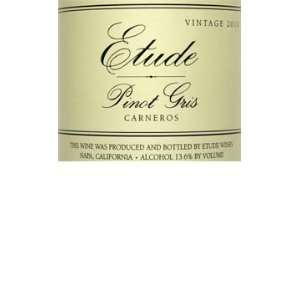  2010 Etude Carneros Pinot Gris 750ml Grocery & Gourmet 