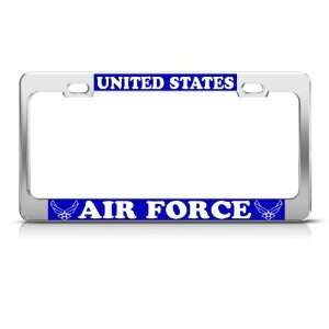  Us United States Air Force Metal Military License Plate 