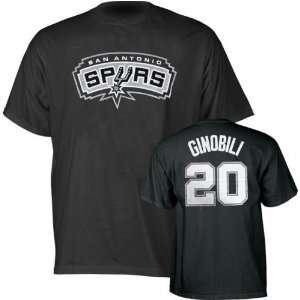 Manu Ginobili San Antonio Spurs Player Number T shirt  