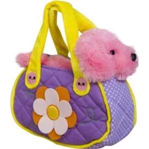  Plush Puppy in Purse Toys & Games