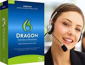 NEW Dragon Naturally Speaking Premium 11.5 Latest Edition Headset 