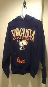 Vintage Virginia Cavaliers Hoodie Sweater Size L starter  