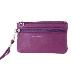  Exquisite Purse Key Case with Zipper Purple Everything 