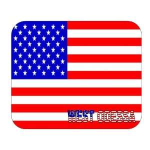  US Flag   West Odessa, Texas (TX) Mouse Pad Everything 