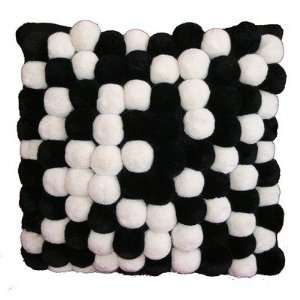  Orbit Black / White Pillow
