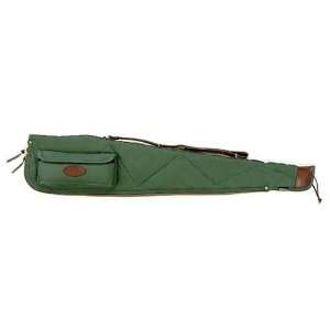 Allen Company Green Canvas Quilted Rifle Case 46 Inch Brown Batting 