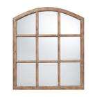 Dimond DM2022 Union Wood Mirror In Faux Window Design N A Natural Oak 