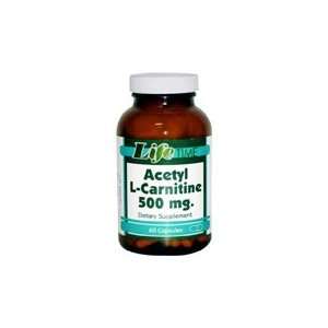  Acetyl L Carnitine 500 mg   60 capsules Health & Personal 