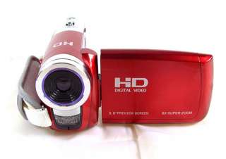 HOT NEW 16MP 3.0 16x Digital Camera Camcorder A70 HD Video DV Red 