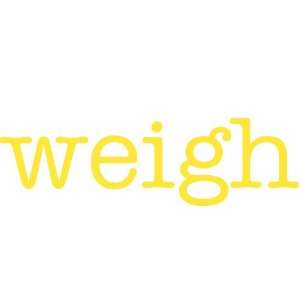 weigh Giant Word Wall Sticker 