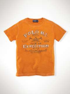 Graphic Polo Tee   Boys 2 7 Sweatshirts & Tees   RalphLauren