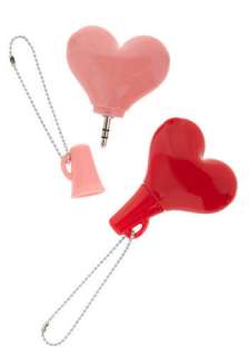   Some Love Headphone Splitter by Decor Craft Inc.   Red, Pink, Travel