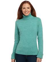 Textured Tweed Sweater, Turtleneck