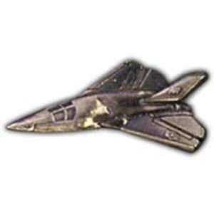  F 111 Aardvark Airplane Pin Pewter 1 1/2 Arts, Crafts 