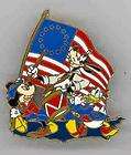   Mouse, Goofy and Donald Duck Celebrating Fourth of July Disney Pin