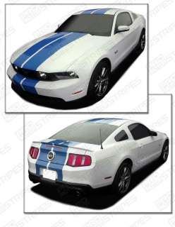 Ford Mustang Precut Double Stripe Decal Kit 2010 2011  