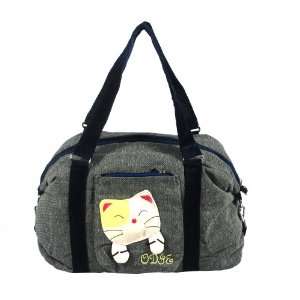   Mio] 100% Cotton Canvas Shoulder Bag / Swingpack / Travel Bag Baby