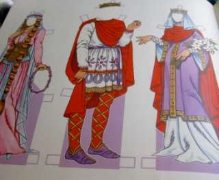 Tom Tierney Camelot Paper Dolls NEW  
