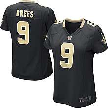 Womens Nike New Orleans Saints Drew Brees Game Team Color Jersey 
