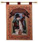  holiday snowman tapestry wall hanging $ 49 99 listed apr 01 10 27 
