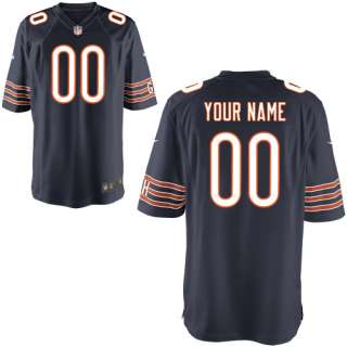 Mens Nike Chicago Bears Customized Game Team Color Jersey (S 4XL 