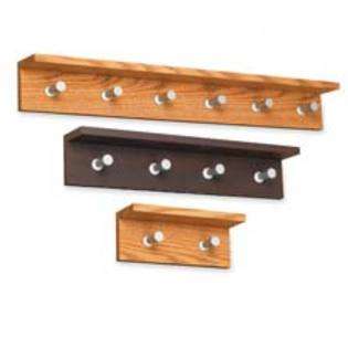   Produs Company   Wall Racks Intergrated Shelf 6 Hooks 36x4x4 5/8 MOK