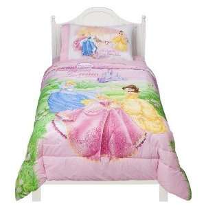 Disney Princess Jeweled Fantasy Comforter   Twin 