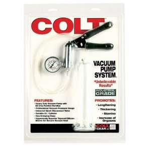  California Exotic Colt Vacuum Pump System Health 