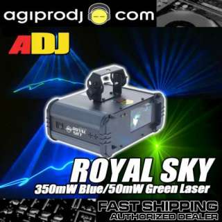 AMERICAN DJ Royal Sky Green and Blue DMX Laser  