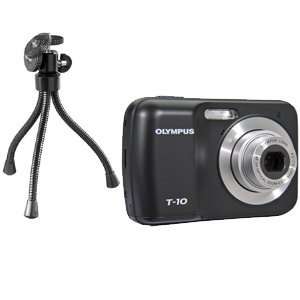    Olympus T10 Black 10MP Digital Camera Bundle