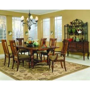 7pc Shady Brook Collection Dining Table & 6 Chairs Set  