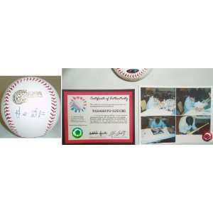   Signed 05 WS Baseball w/Japanese Sig 