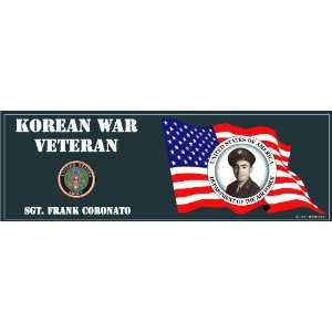  Army Korean War Bumper Sticker 