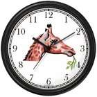 WatchBuddy Giraffe Cartoon African Animal Wall Clock by WatchBuddy 