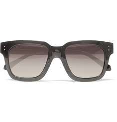 Linda Farrow Luxe Square Framed Acetate Sunglasses