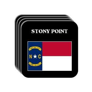  US State Flag   STONY POINT, North Carolina (NC) Set of 4 
