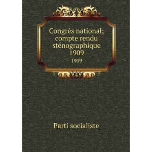   rendu stÃ©nographique (French Edition) Parti socialiste Books