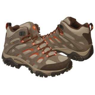 Womens MERRELL Moab Mid Waterproof Bungee Cord Shoes 