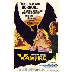 Atom Age Vampire Movie Poster (11 x 17 Inches   28cm x 44cm) (1960 