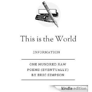  This is the World Kindle Store Eric Simpson