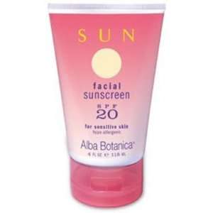  Facial Sunscreen 20 SPF 4 Oz ( SunscreenFragrance Free for 